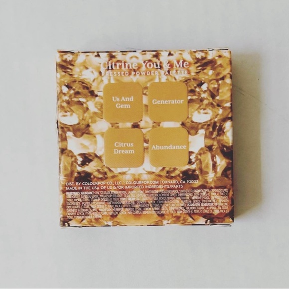 Colourpop Citrine You And Me Eyeshadow Quad - Picture 6 of 9